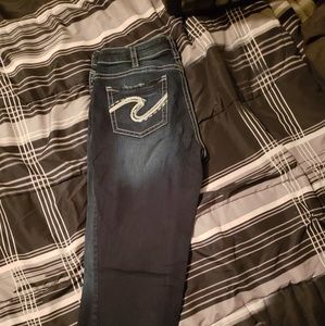 Silver Suki Mid Capri